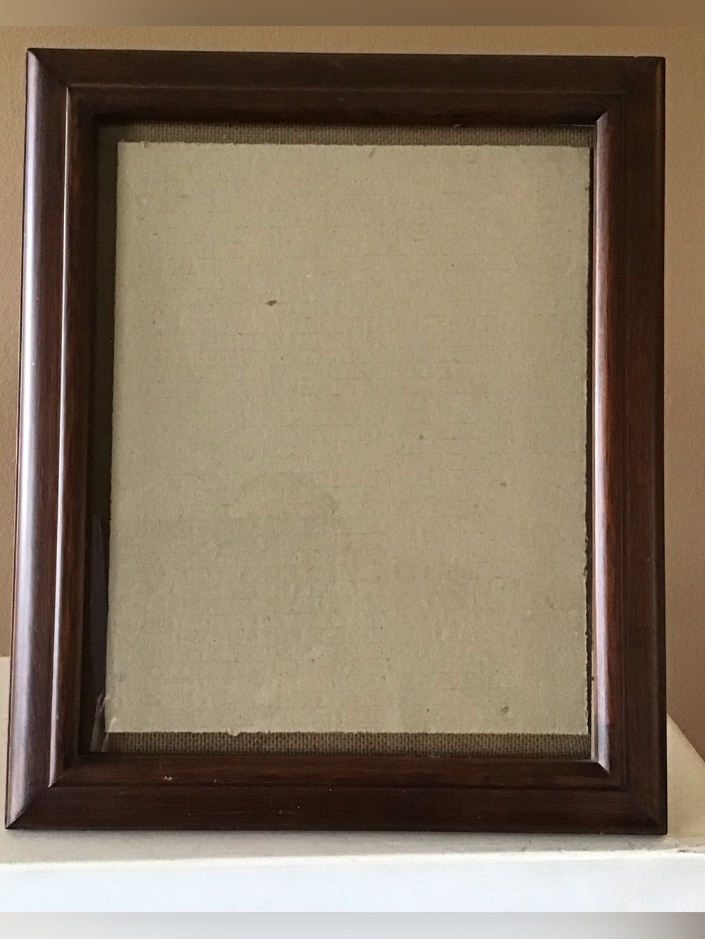 NEW Teak Wood Picture Frame Indonesia 8”x10”